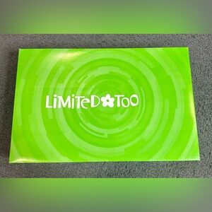 Vintage 90s Y2K Limited Too Green White Gift Box 17” x 11” x 3.25”